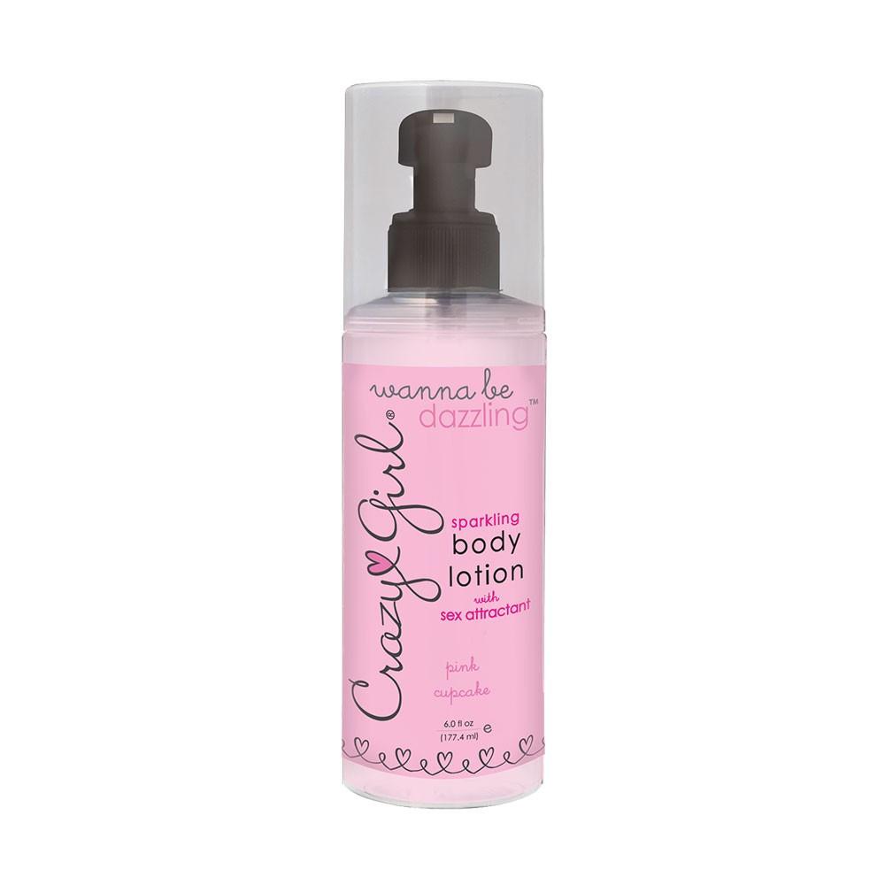 Crazy Girl Sparkling Body Lotion 6oz/117mL in Cupcake by Classic Erotica - - 1