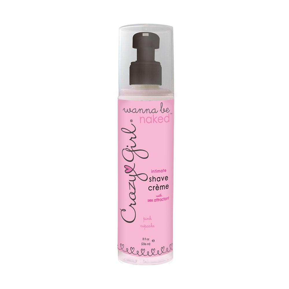 Crazy Girl Wanna Be Naked Shave Creme 8oz/236mL in Cupcake by Classic Erotica - - 1