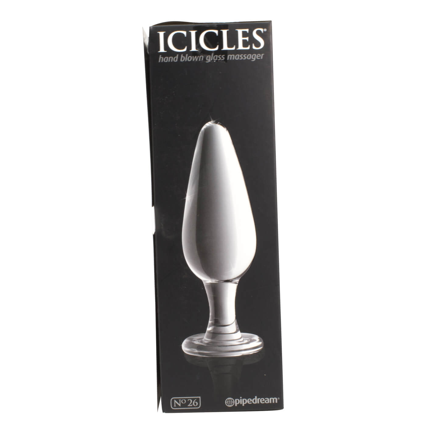 Icicles No 26 Hand-Blown Glass Anal Plug