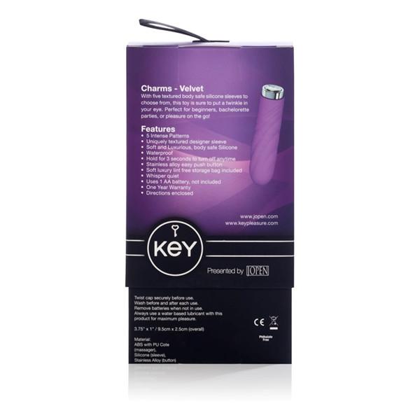 Jopen Charms Petite Waterproof Velvet Massager