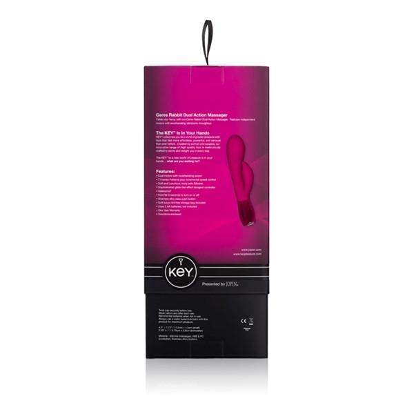 Jopen Ceres Rabbit Dual Action Massager Vibrator