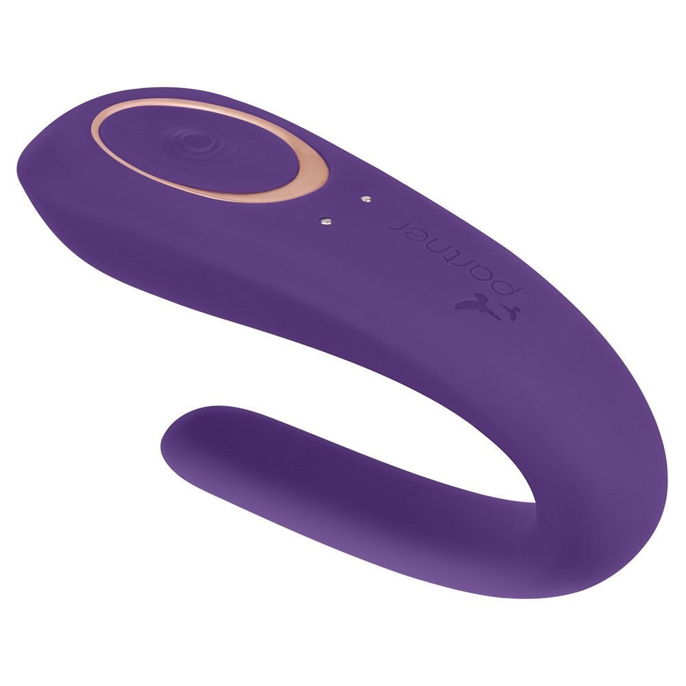 Satisfyer Partner - USB Rechargeable 10 Function Waterproof Couples Vibrator