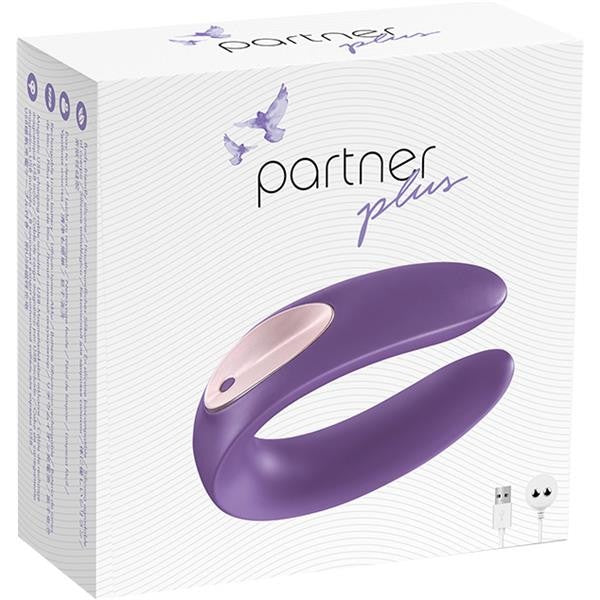 Satisfyer Partner Plus - USB Rechargeable 10 Function Couples Vibrator