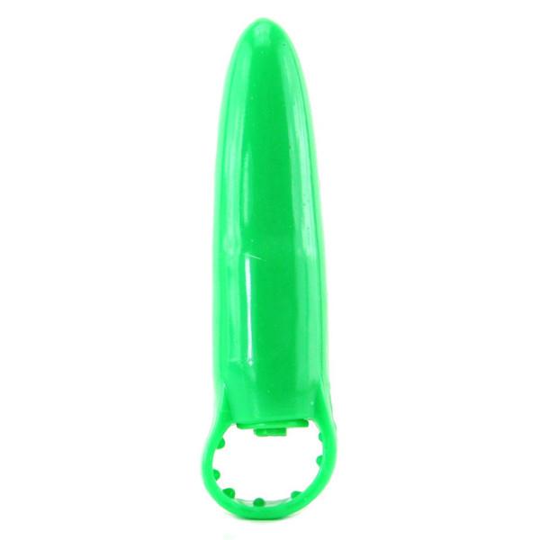 Waterproof Whisper Quiet Neon Lil' Finger Vibrator by Pipedream - - 6