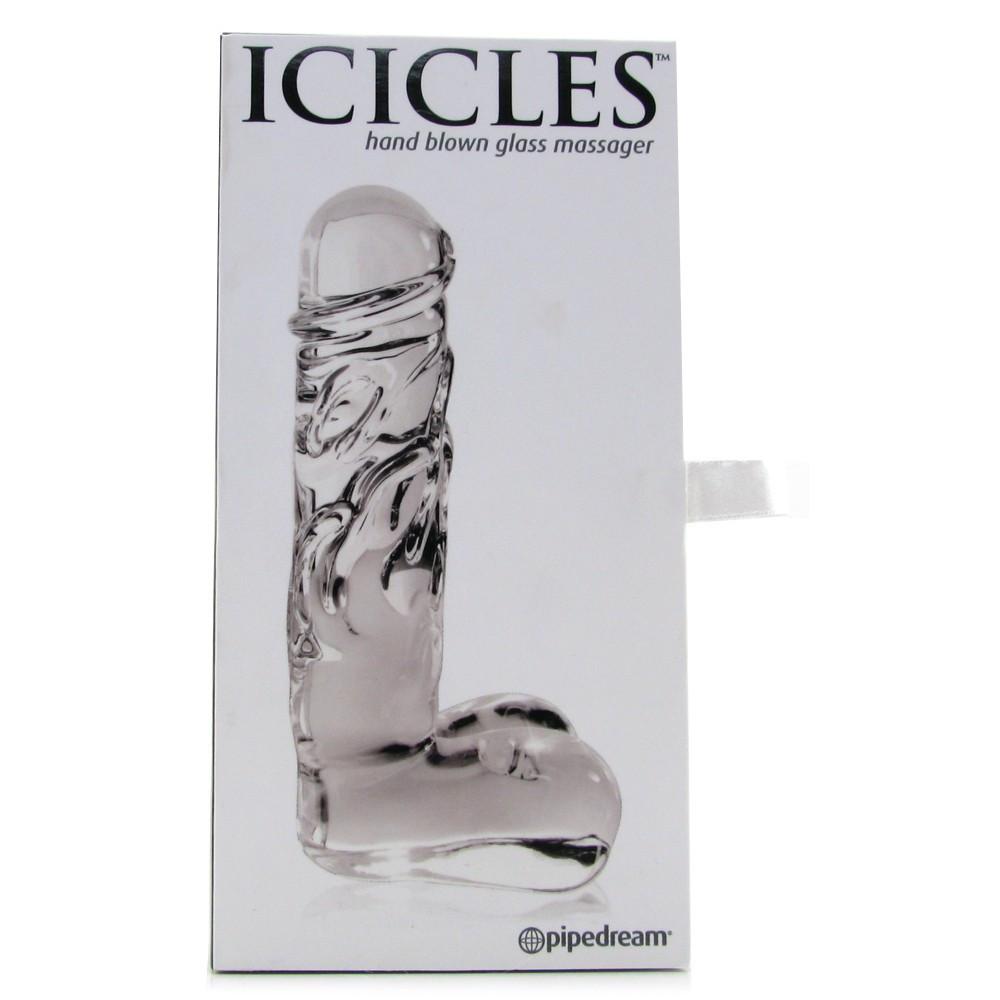 Icicles No 40 Realistic Glass Dildo by Pipedream - - 4