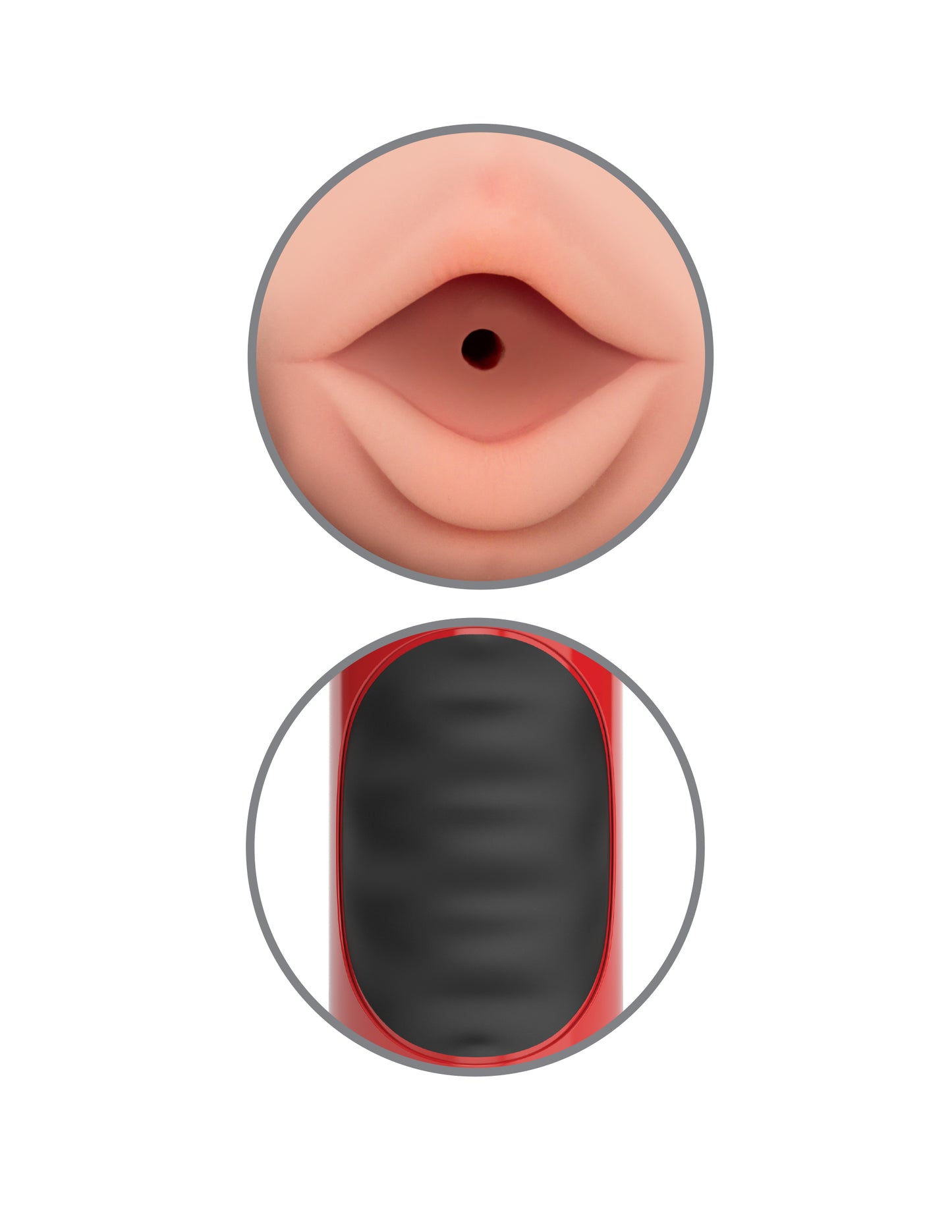 Pipedream Extreme Toyz Mega Grip Vibrating Stroker Mouth