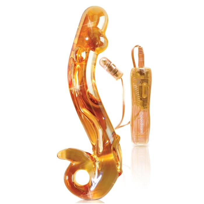 Icicles No. 35 Glass G-Spot Dildo and Vibrator