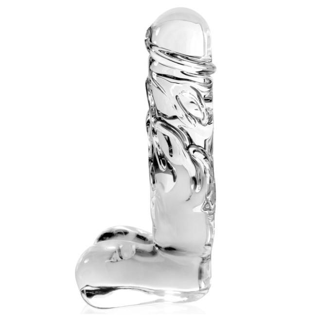 Icicles No 40 Realistic Glass Dildo