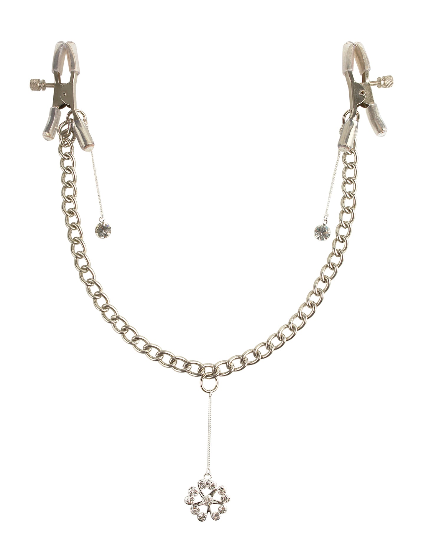 Crystal Nipple Clamps by Fetish Fantasy Series