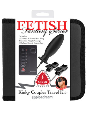 Shock Therapy Kinky Couples Travel Kit (Fetish Fantasy Series)