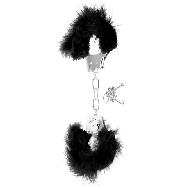 Fetish Fantasy Feather Love Cuffs in Red