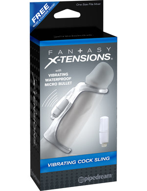 Vibrating Cock Sling by Fantasy X-tensions