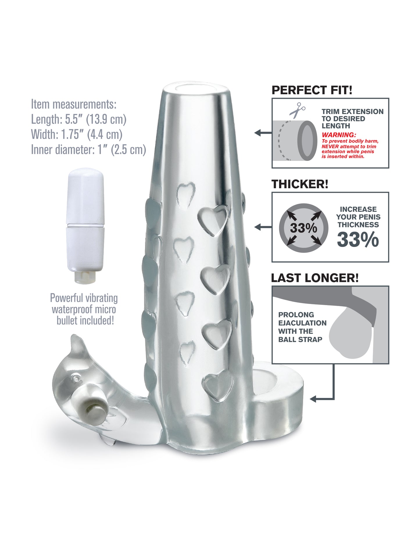 Fantasy X-tensions Deluxe Vibrating Penis Enhancer