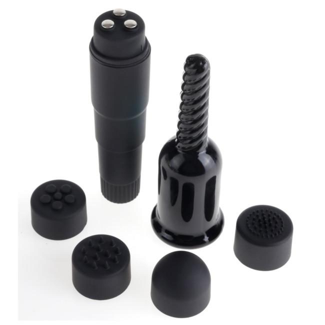 Fetish Fantasy Mini Mite Vibe with Attachments