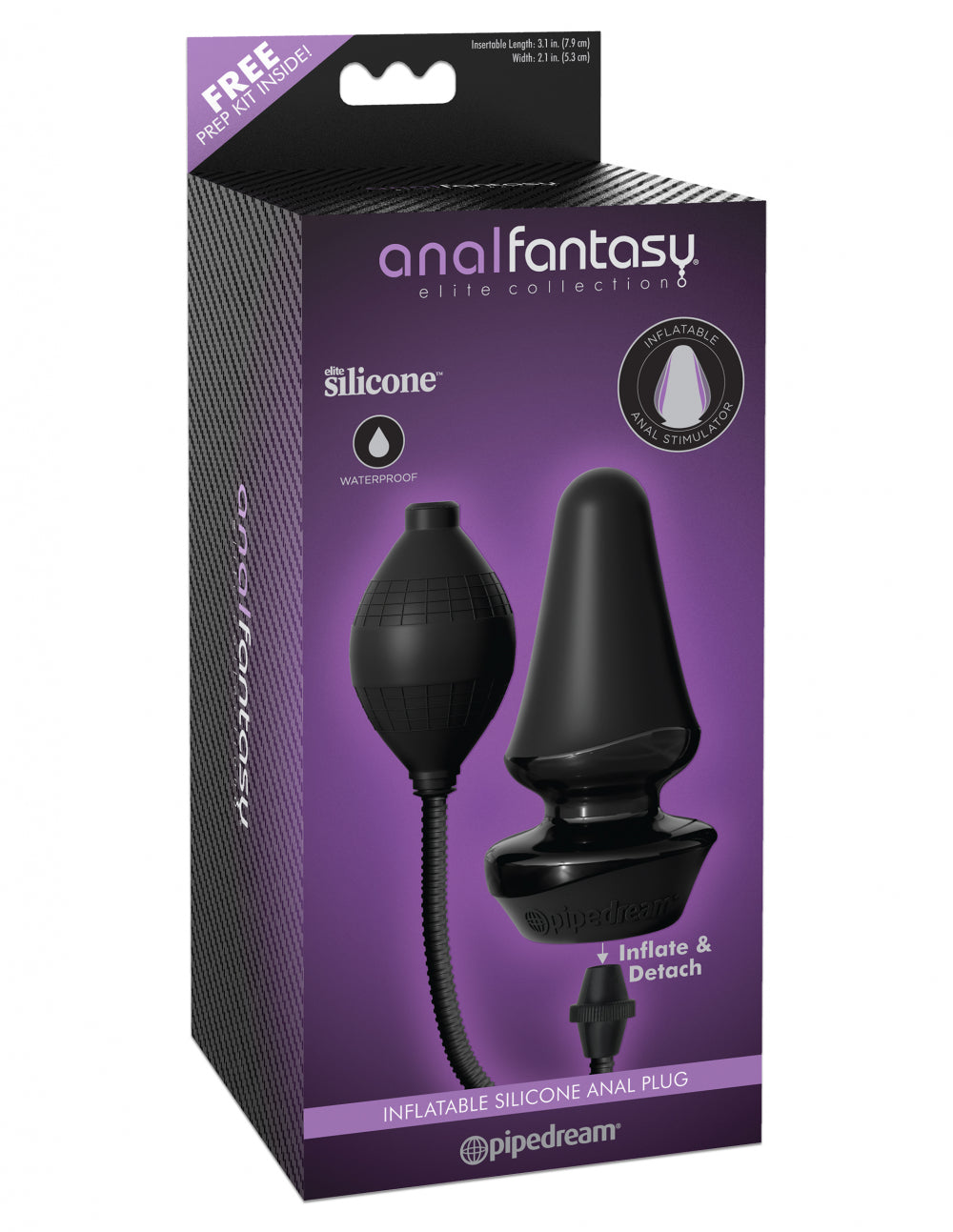Collection Inflatable Silicone Butt Plug