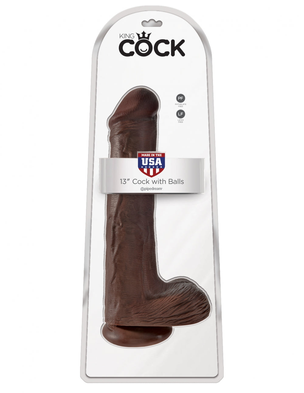 King Cock 13" Cock with Balls
