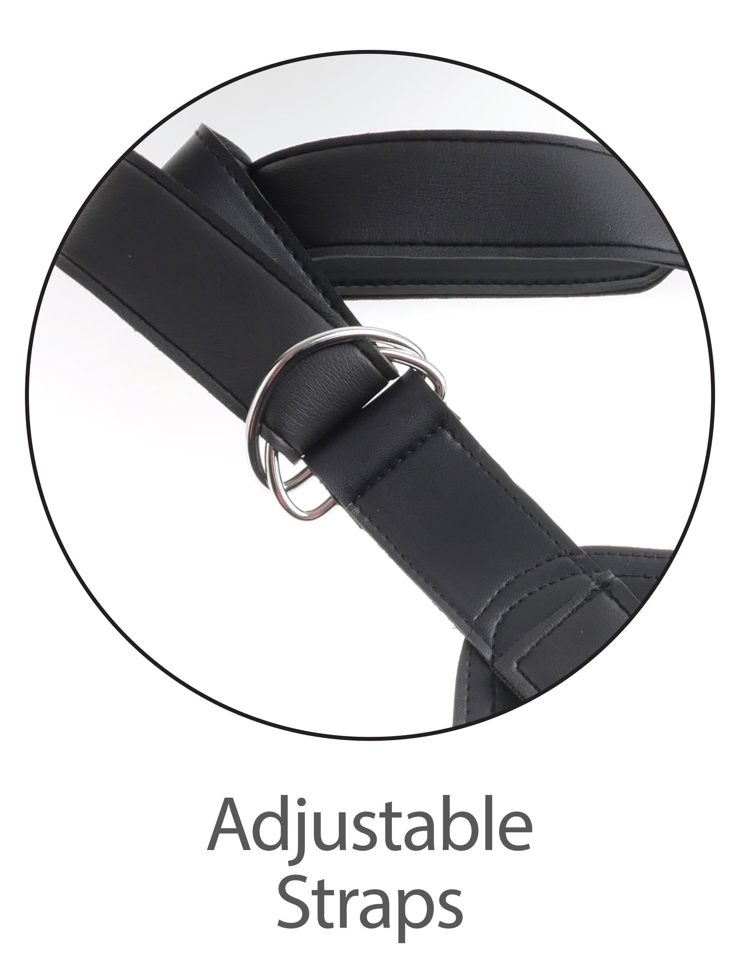 Strap-On Harness w/ 9" Uncut Hollow Cock by King Cock