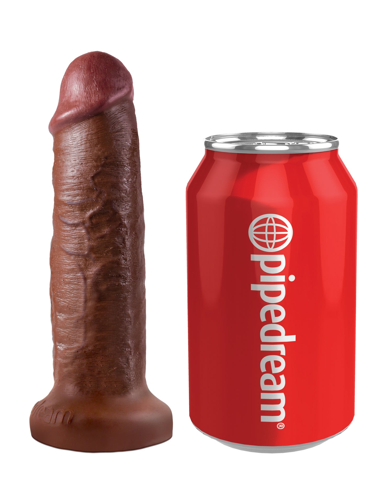 Vibrating Mini Sex Ball with 7" Dildo (King Cock)
