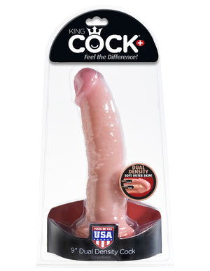 King Cock Plus 9" Dual Density Cock