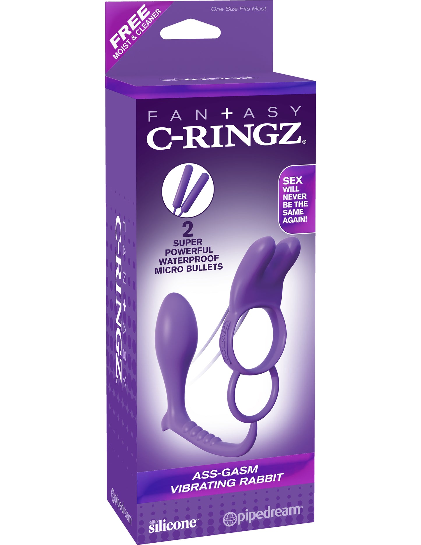 Ass-Gasm Vibrating Rabbit