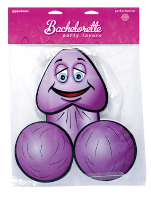 Favors Pecker Banner by Bachelorette Party
