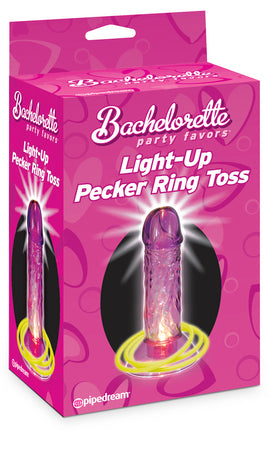 Favors Light Up Pecker Ring Toss