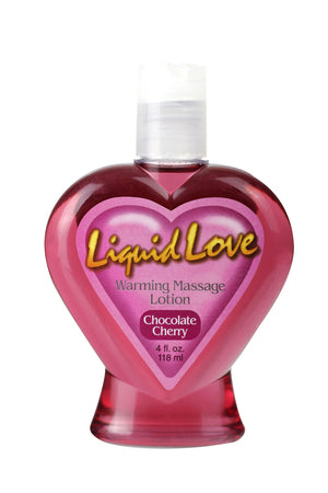 Liquid Love Warming Massage Lotion Chocolate Cherry