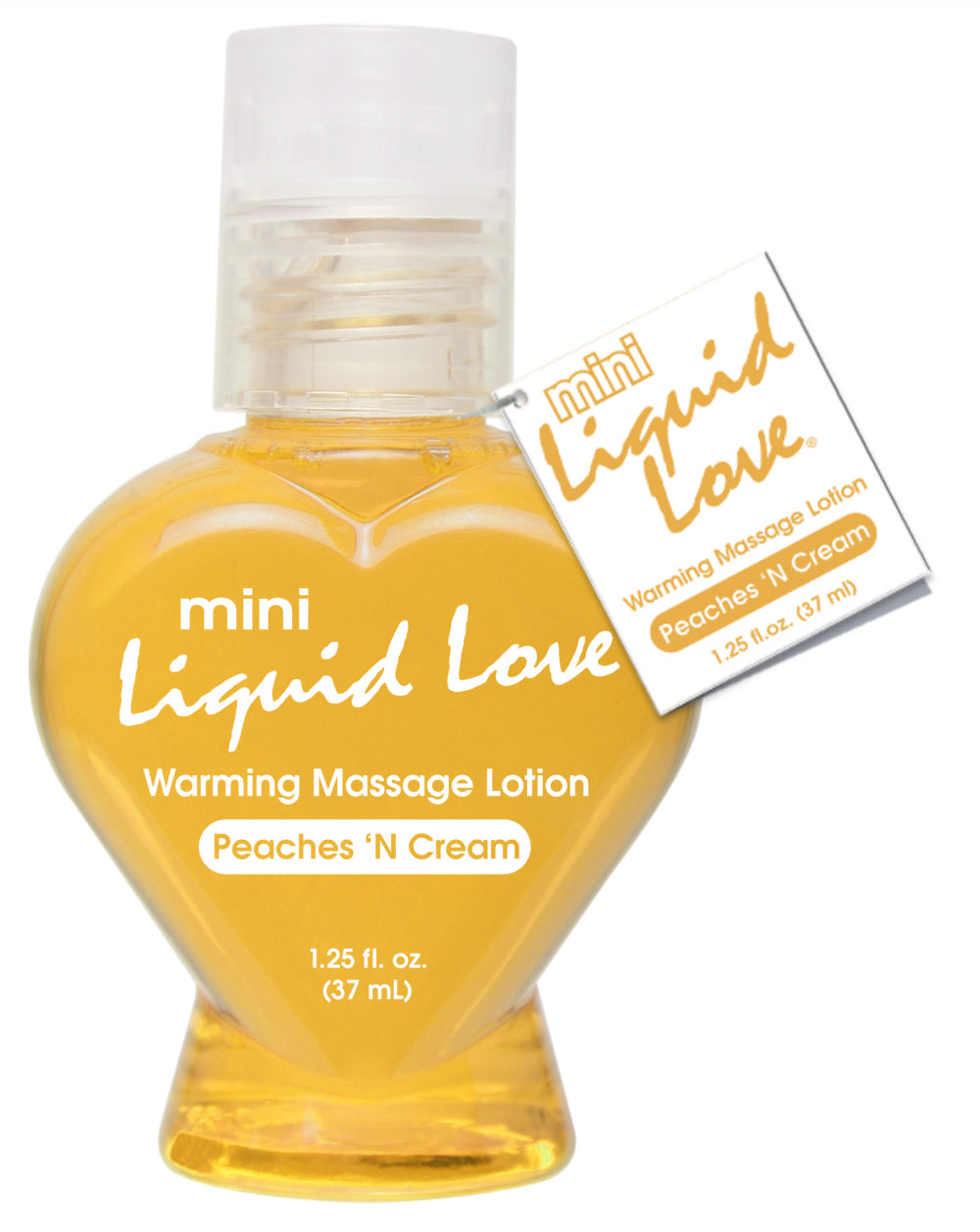 Mini Liquid Love Warming Massage Lotion Peaches N Cream Com Pleasure