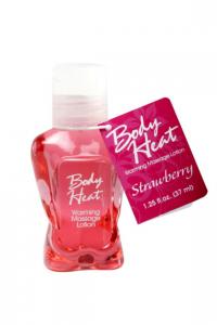 Body Heat Warming Massage Lotion Strawberry