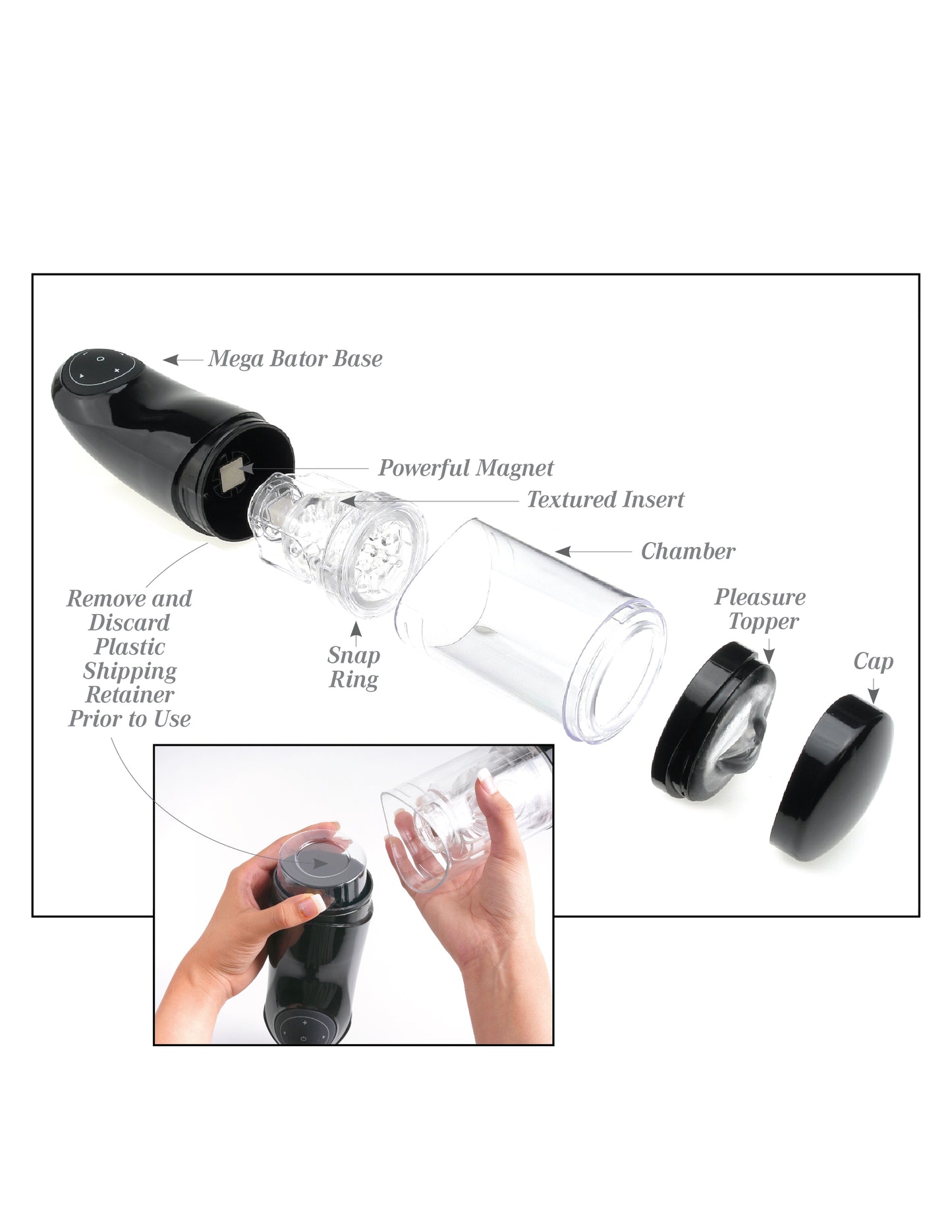 Pipedream Extreme Toyz Mega-Bator Pussy