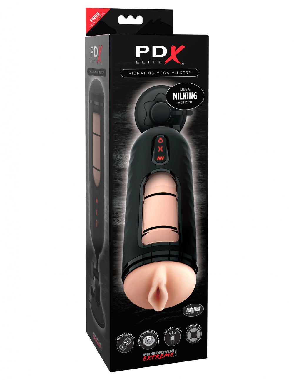 PDX Elite Vibrating Mega Milker