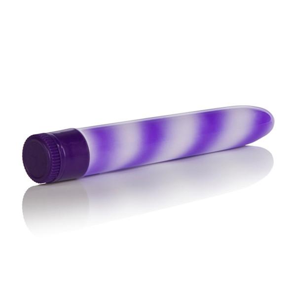 Candy Cane 6 Inch Waterproof Vibrator