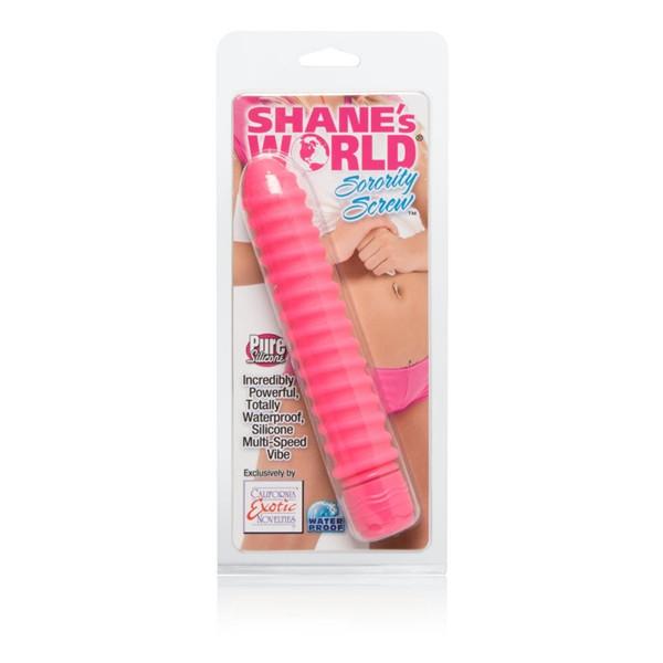 Shane's World Sorority Screw Waterproof Silicone Vibrator