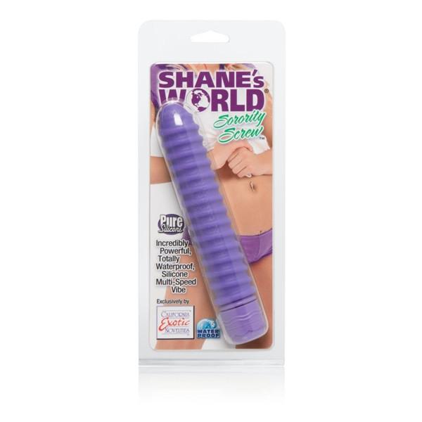 Shane's World Sorority Screw Waterproof Silicone Vibrator