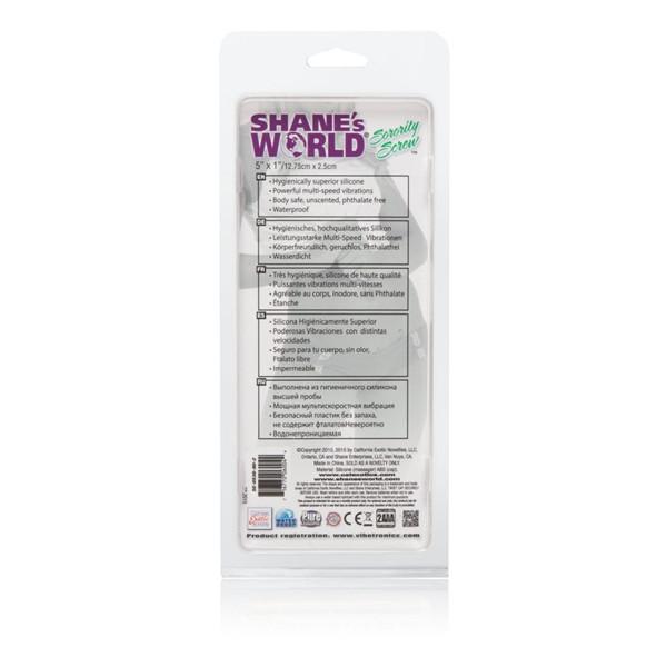 Shane's World Sorority Screw Waterproof Silicone Vibrator