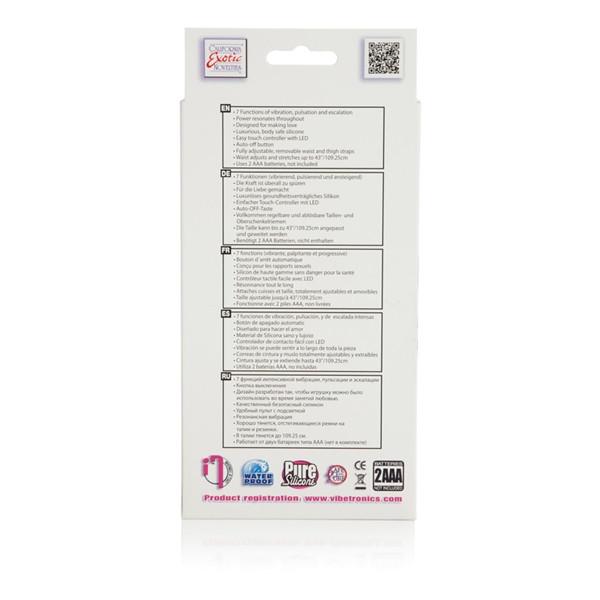 Love Rider 7 Function Silicone Butterfly Bliss in Pink