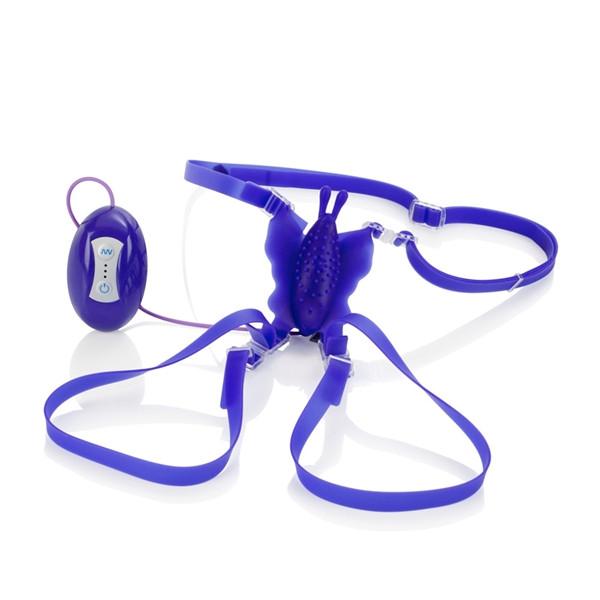 Love Rider 7 Function Silicone Butterfly Bliss in Pink