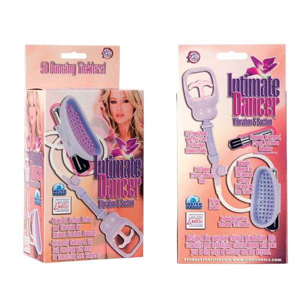 Intimate Dancer Suction Pump Waterproof Vibrator