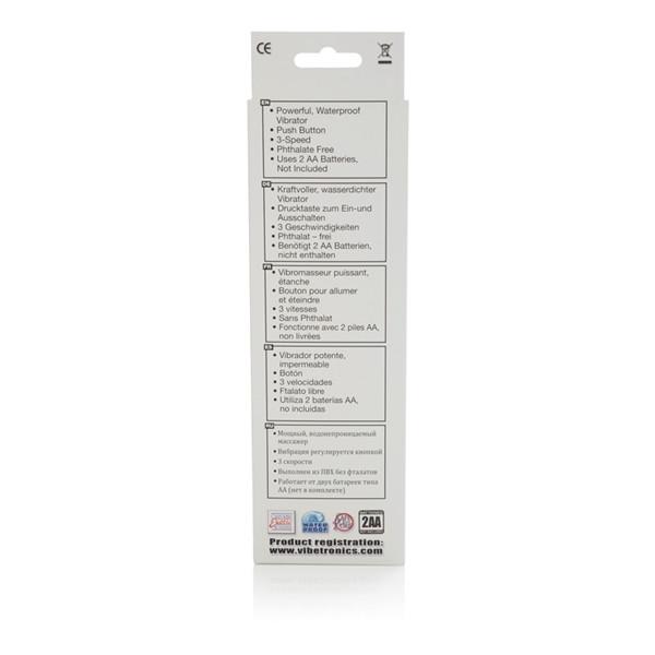 G Power Stud Waterproof PVC G-Spot Vibrator