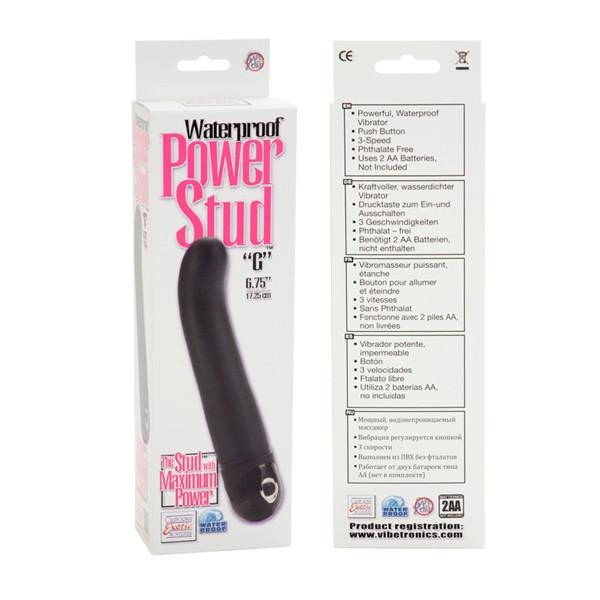 G Power Stud Waterproof PVC G-Spot Vibrator
