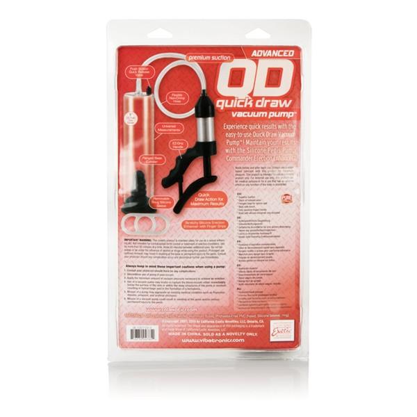 Quick Draw Vacuum Penis Pump