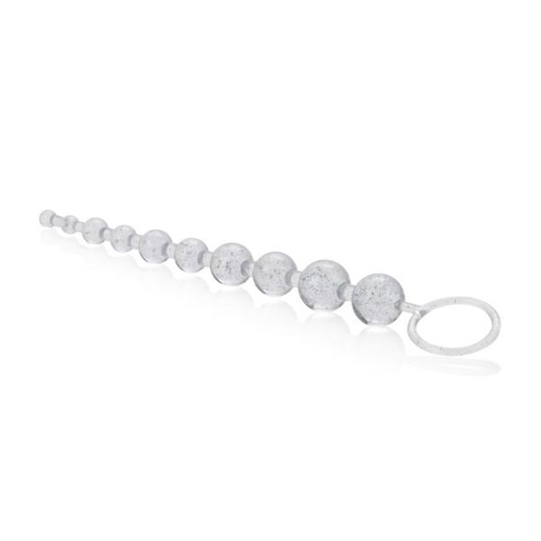 X-10 Extreme Pure Gold Anal Beads in Platinum