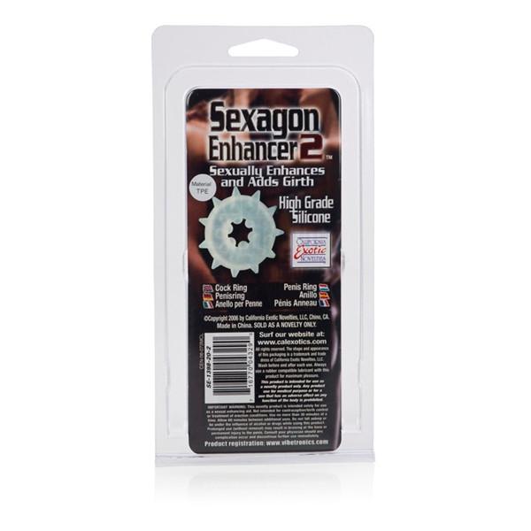 Sexagon Enhancer 2 Cockring - Enhances Girth!
