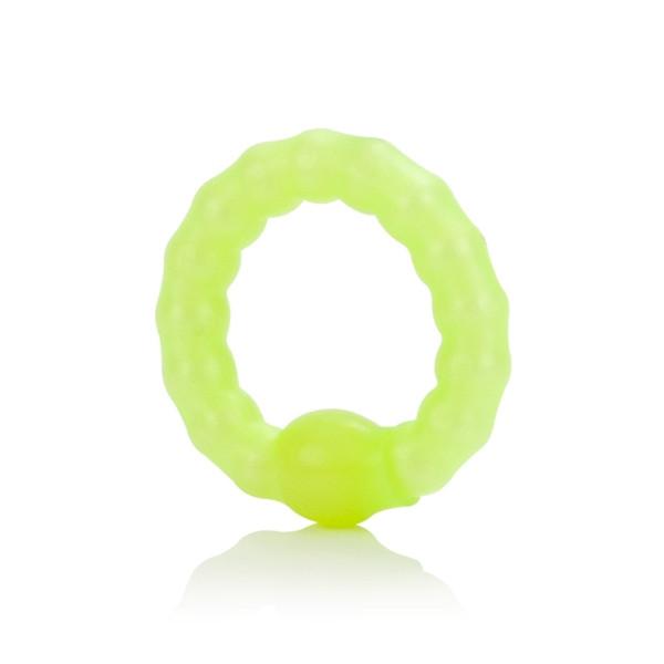 Prolong Beaded Cock Ring (Glow in the Dark!)