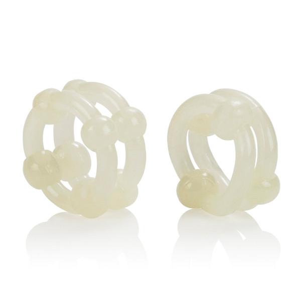 Silicone Island Ring Double Stacker in Glow in the Dark