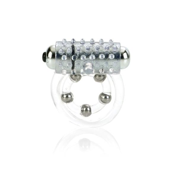 Maximus Enhancing Vibrating Cockring With Stroke Beads
