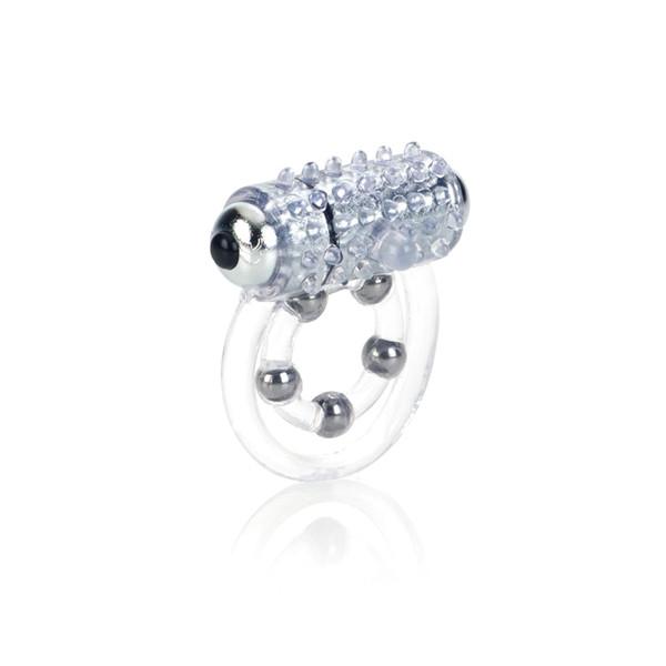 Maximus Enhancing Vibrating Cockring With Stroke Beads