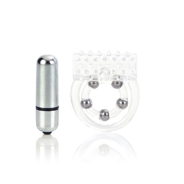 Maximus Enhancing Vibrating Cockring With Stroke Beads