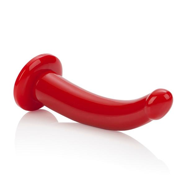 Sophia's Red Rider Harness and G-Spot Strap-On Dildo