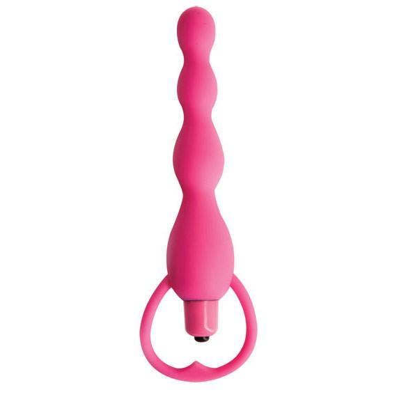 Topco Climax Vibrating Anal Beads 5 Inches by Topco - - 1